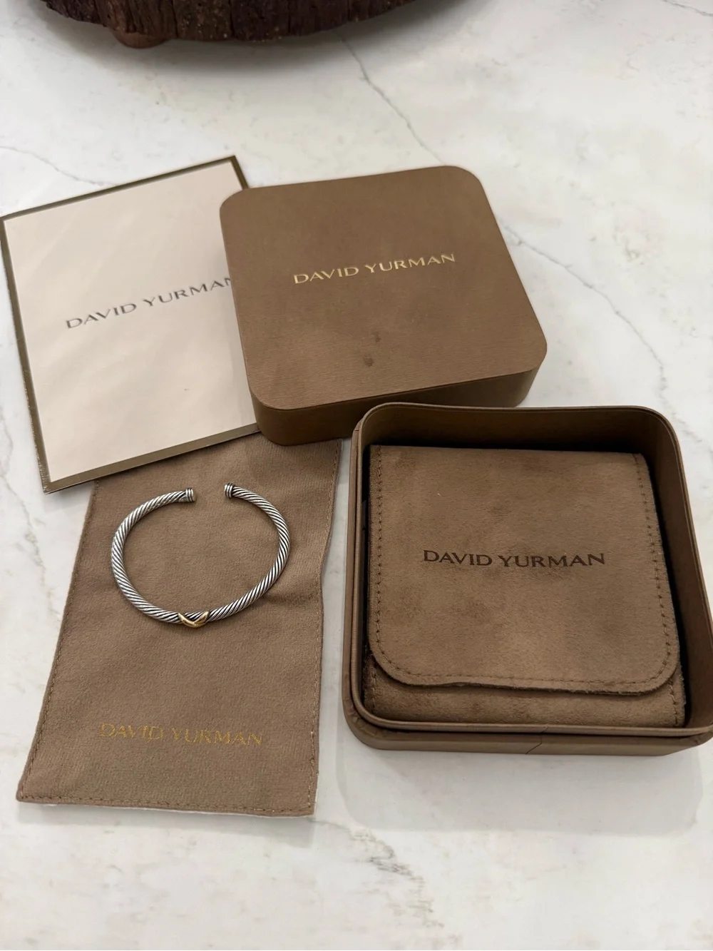 David Yurman Cable X Bracelet